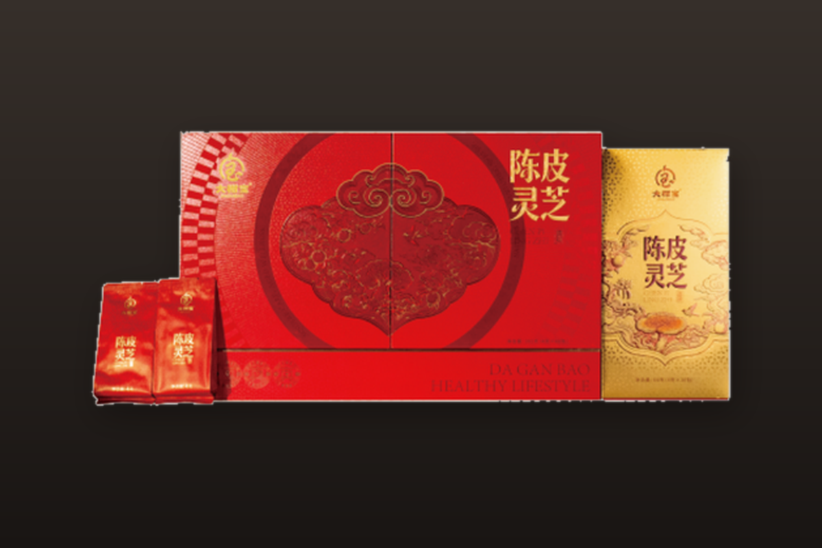 陈皮灵芝茶